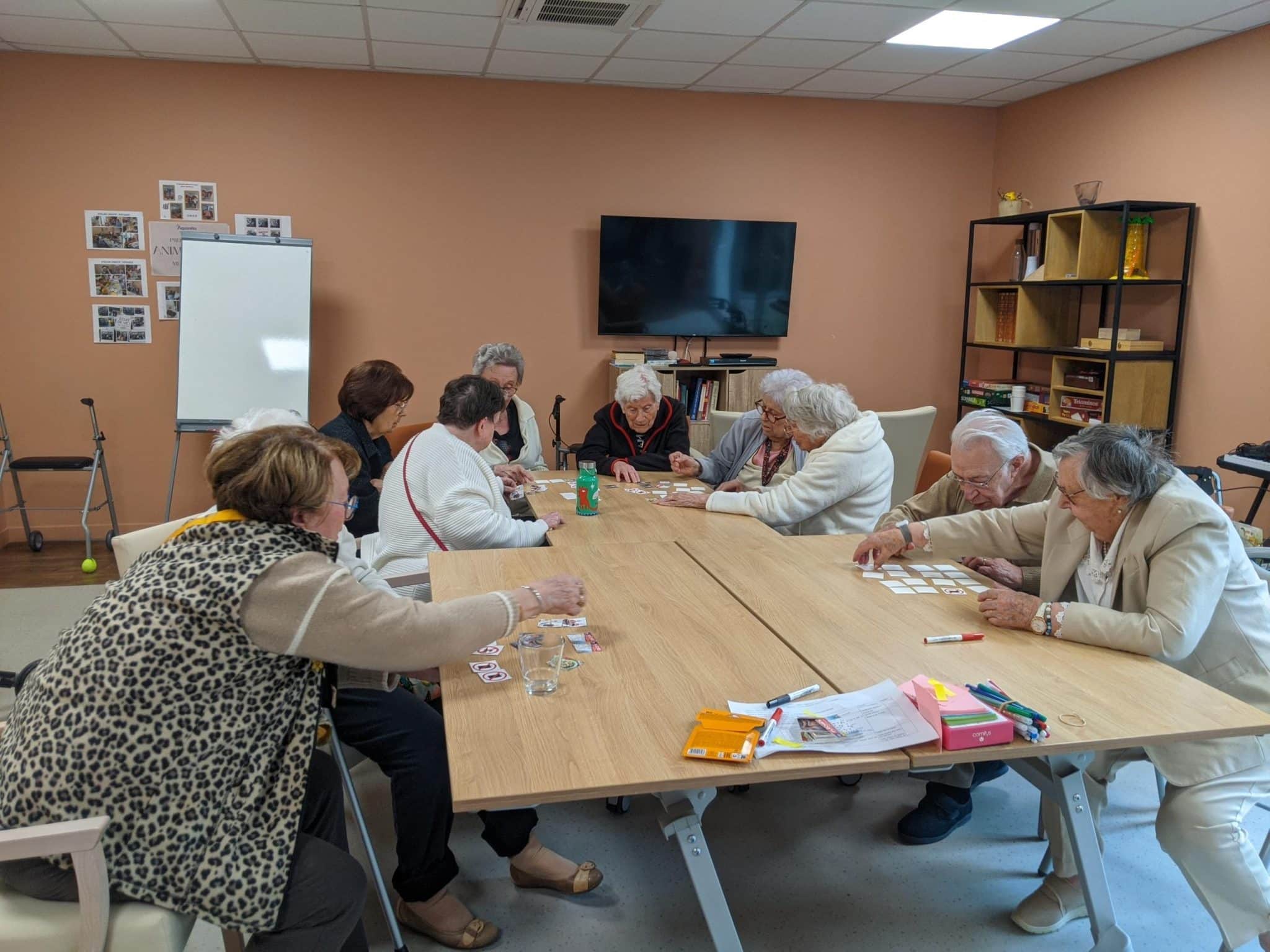 Atelier pour préserver la mémoire en résidence