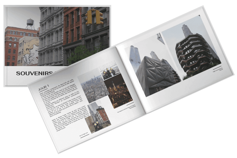 Récit de voyage avec texte et photos