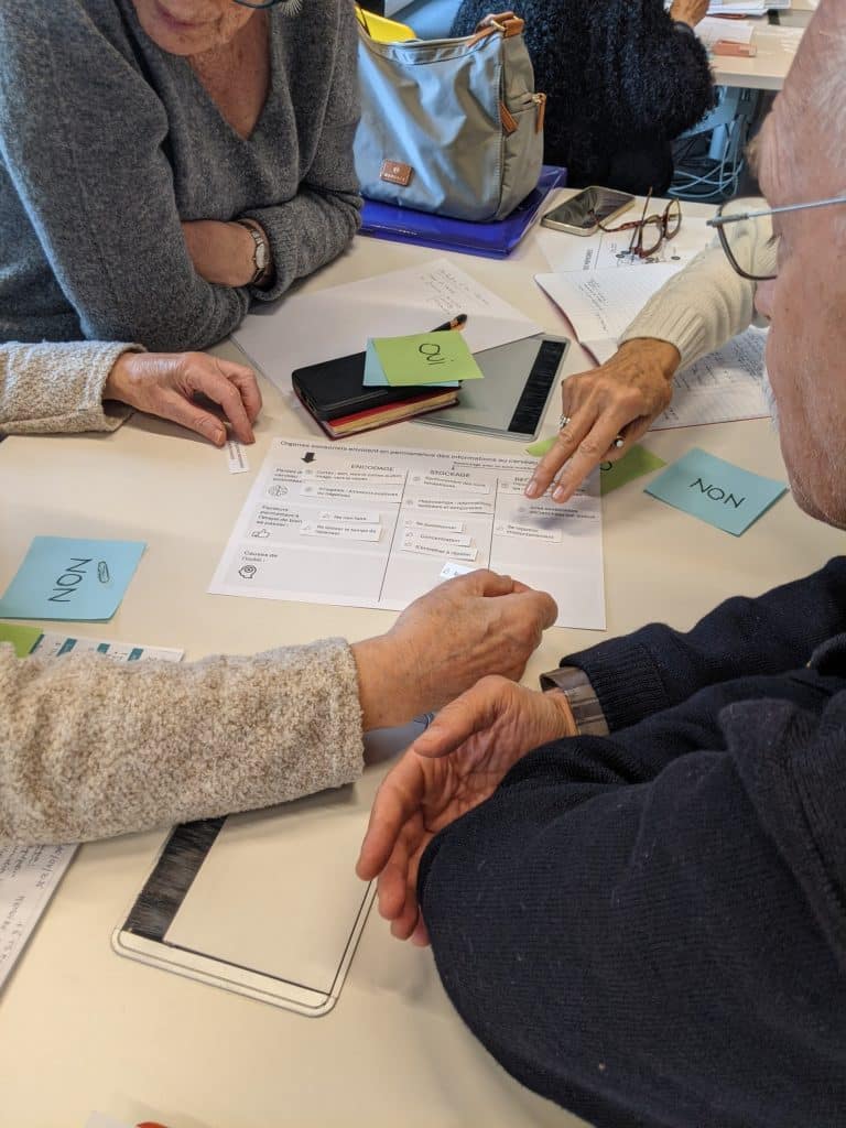 Atelier « mémoire(s) et souvenirs » à l'Université Culture et Partage 3ème âge