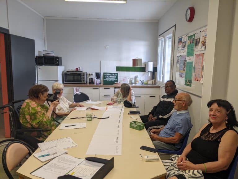 Atelier « Récits de vie » à Générations Solidaires