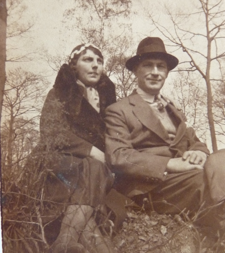 Mes parents Jeanne et André.